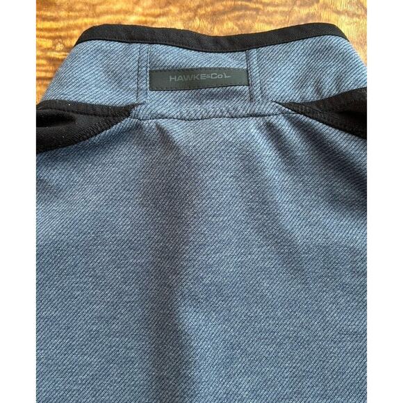 Hawke & Co 1/4 Zip Pro Flex Pro Fusion Blue Pullover Jacket Men’s Size XL EUC - Picture 6 of 7